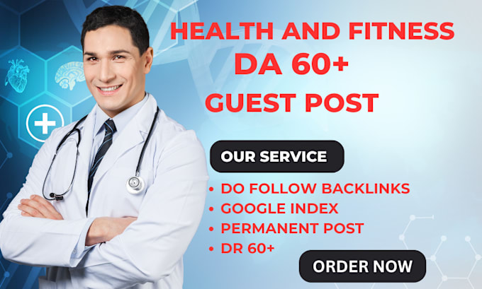 Bestseller - provide high da do follow health backlinks