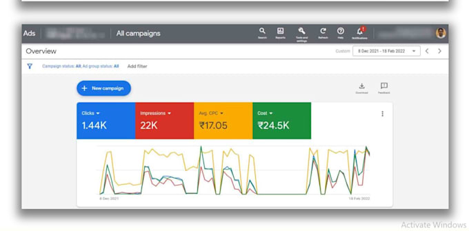 Gig Preview - Set up and manage highly profitable google ads