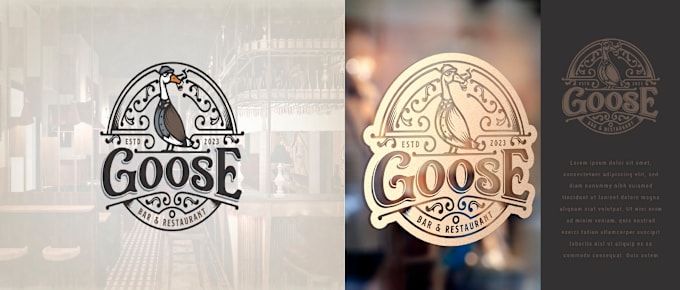 Gig Preview - Design vintage, hand drawn logo for your business