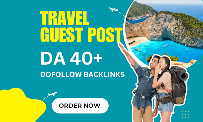 Bestseller - do travel guest post on high da dr travel blog