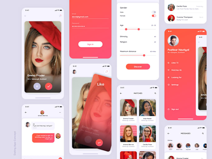 Gig Preview - Develop dating app, live streaming app, social chat app, social media app