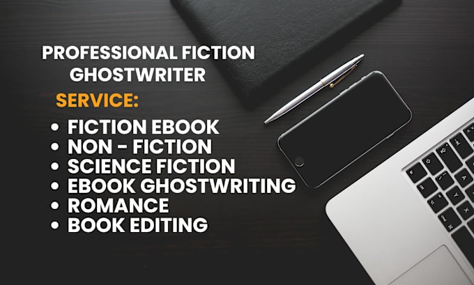 Bestseller - be versatile ghostwriter editor fiction, non fiction, sci fi and  book design