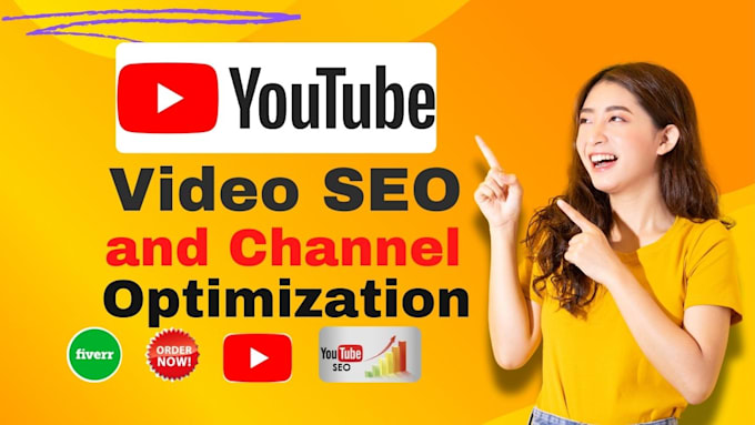 Gig Preview - Boost your youtube video SEO and channel optimization