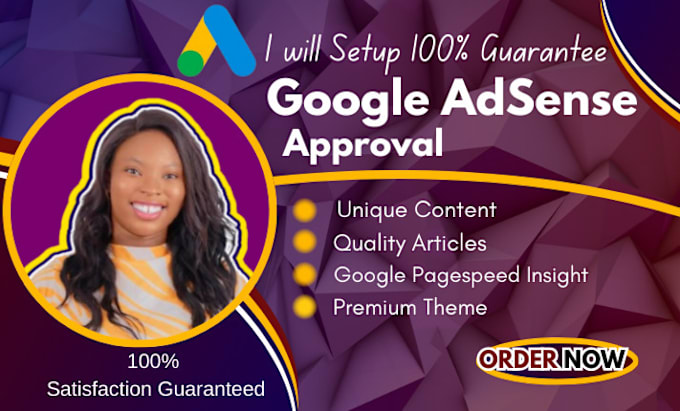 Gig Preview - Setup and approve rejected google adsense for your blog website, on page SEO