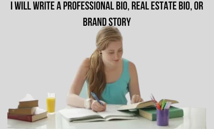 Gig Preview - Write a professional bio, real estate bio, or brand story