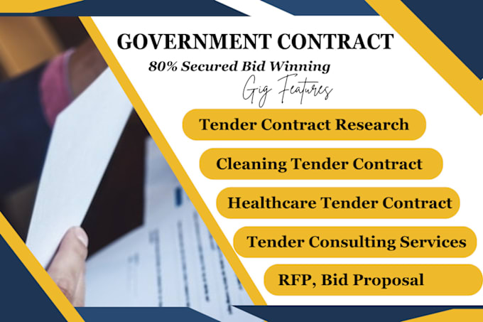 Bestseller - bid and win UK tender, healthcare tender, nhs care tender and write bid proposal