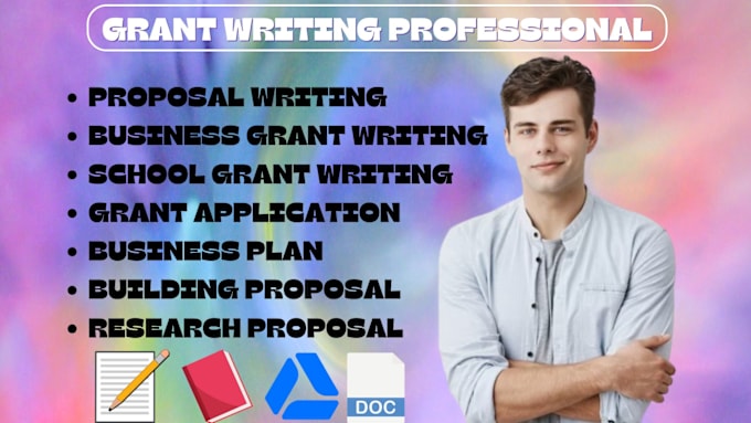 Gig Preview - Do grant writing business plan proposal research grant application nonprofit