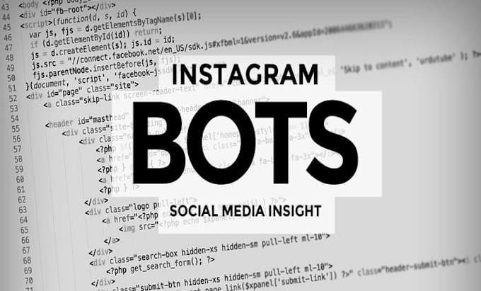 Gig Preview - Build instagram api bot, youtube bot, twitter bot, tiktok bot, viewers bot