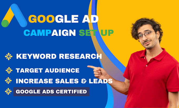 Gig Preview - Setup and manage your google ads, adwords, PPC campaign