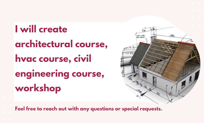 Bestseller - create architectural course, hvac course, civil engineering course, workshop