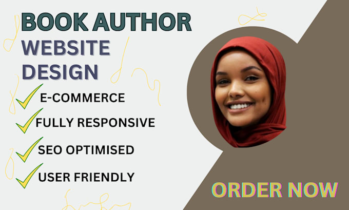 Bestseller - build book author website, ebook website, book website to sell books online