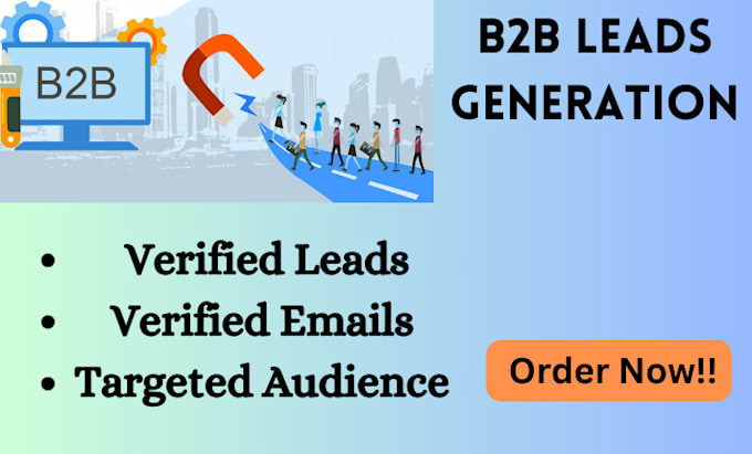 Gig Preview - Generate targeted b2b lead build prospect email list