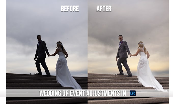 Gig Preview - Wedding or event photo editing, culling and color correction in lightroom