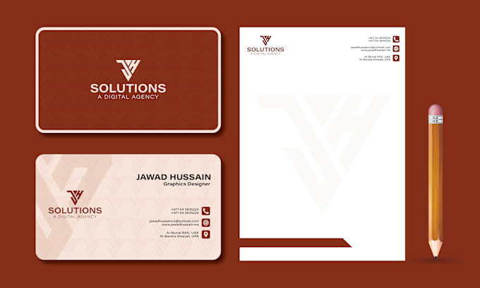 Gig Preview - Provide business card and stationary design services