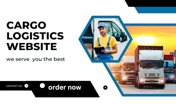 Gig Preview - Build logistics , trucking , cargo website