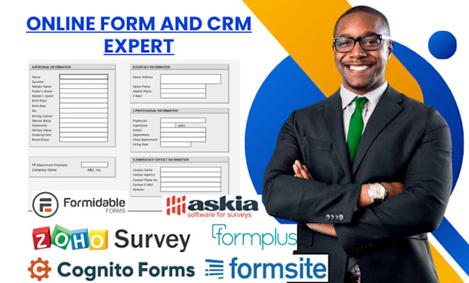 Gig Preview - Setup zoho survey cognito forms formplus formidable askia enalyzer formstack