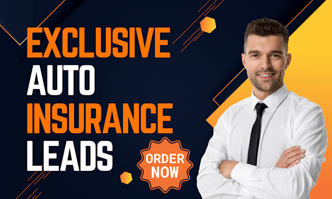 Gig Preview - Generate car insurance leads auto insurance auto finance leads auto repair leads