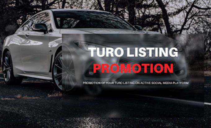 Gig Preview - Promote your turo listing, vrbo, airbnb listing to active social media platform