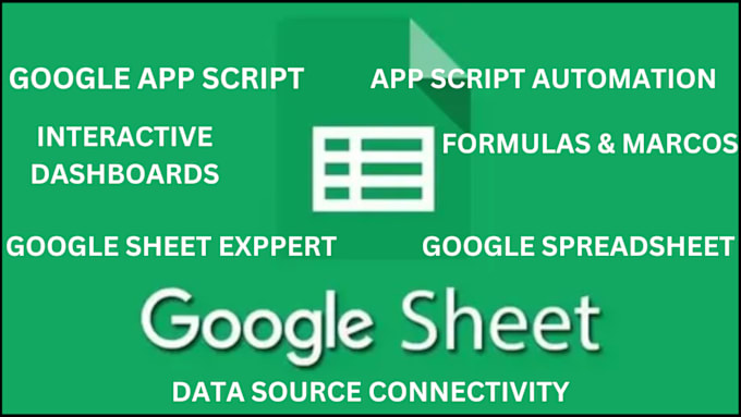 Gig Preview - Google sheets dashboards, data analysis, formulas, marcos, functions, app script