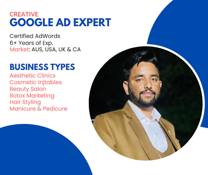 Gig Preview - Set up and manage google ads campaigns for beauty medspa