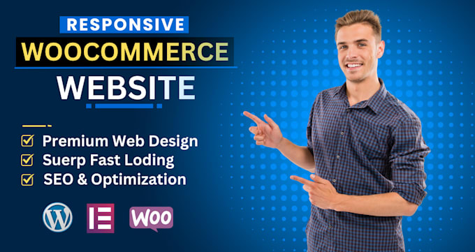 Gig Preview - Build your online store with woocommerce