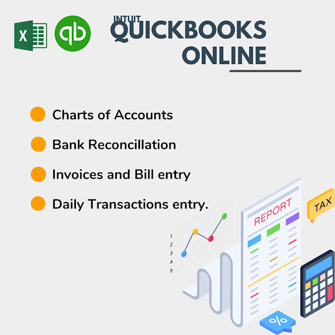 Gig Preview - Do accounting and bookkeeping in quickbooks online