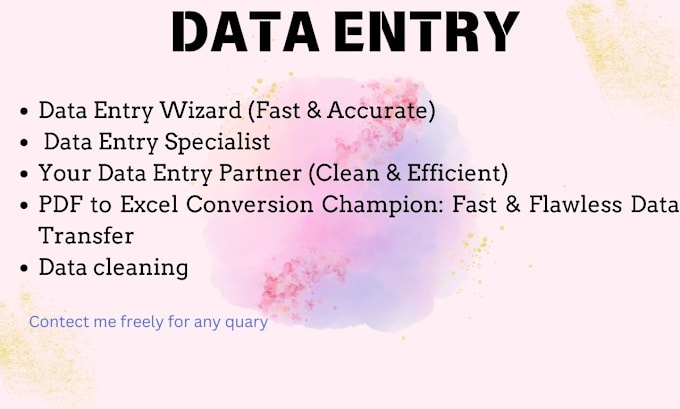 Bestseller - data entry in 1 hour