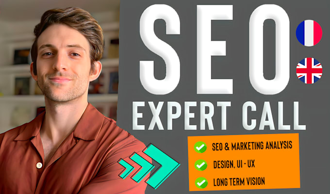 Gig Preview - Be your SEO consultant for a one hour video call