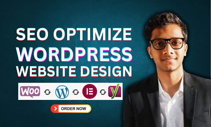 Gig Preview - Create responsive wordpress website design with SEO optimize