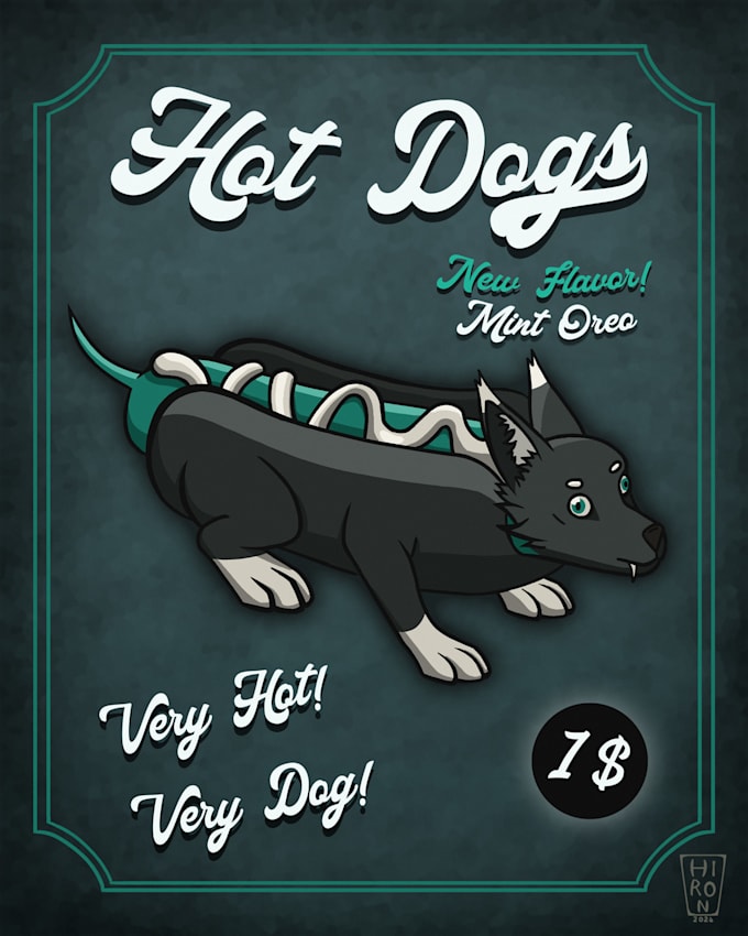 Bestseller - turn your fursona into a hotdog