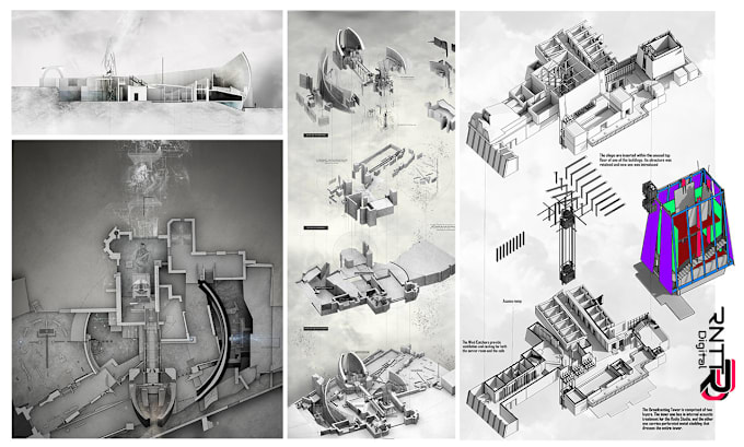 Gig Preview - Create powerful architectural drawings of your design