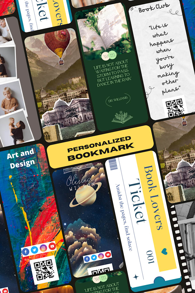 Bestseller - design personalized bookmarks in just 24 hours