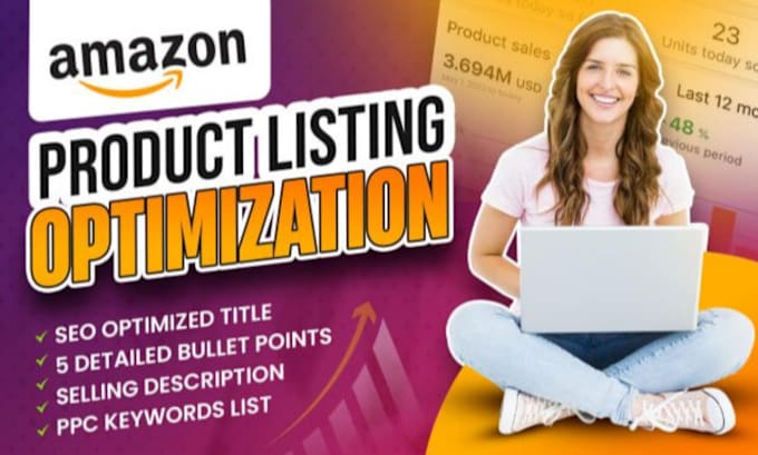 Gig Preview - Top amazon listing product descriptions with SEO keywords optimization