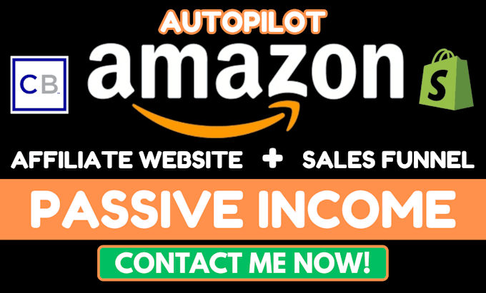 Gig Preview - Setup autopilot amazon affiliate website and shopify website