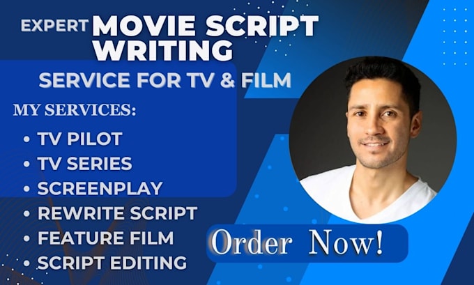 Bestseller - write your movie script, movie script writing, screenplay, scriptwriting