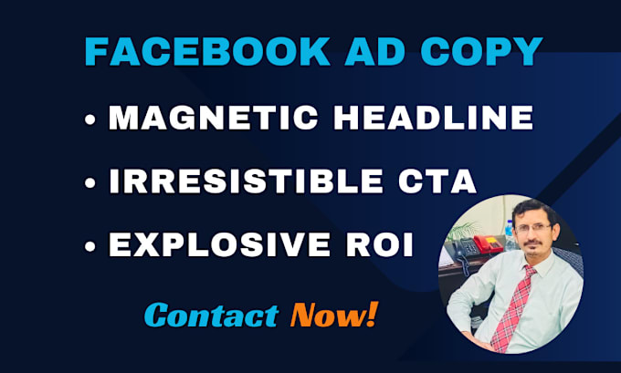 Gig Preview - Be your facebook ad copywriter, turning clicks into customers