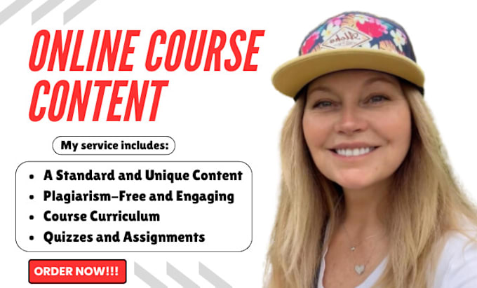 Gig Preview - Create online course content, lesson plan, curriculum on self help, ppt slides