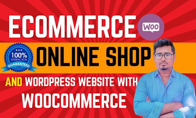 Gig Preview - Build ecommerce website using woocommerce online store