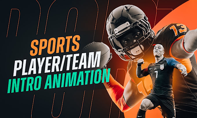 Bestseller - do sports team player intro animation