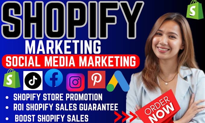 Gig Preview - Do ecommerce shopify marketing affiliate marketing social media mkt boost sales