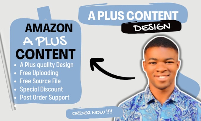 Gig Preview - Create compelling amazon a plus content design