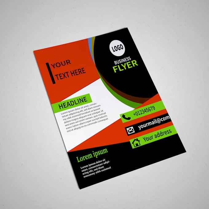 Gig Preview - Design professional flyer or poster for your business