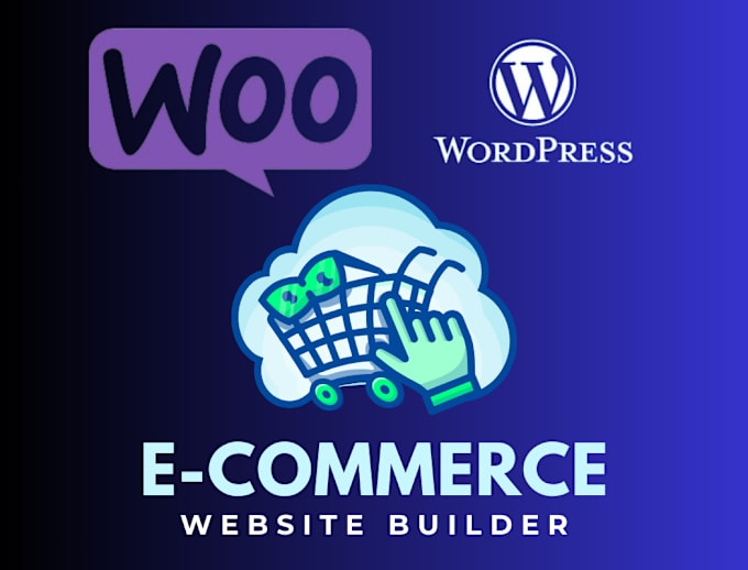 Gig Preview - Build ecommerce website with wordpress and woocommerce