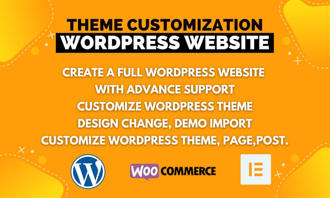 Gig Preview - Do wordpress theme customization and web development