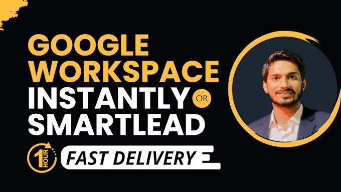 Gig Preview - Do smartlead or instantly ai cold outreach email warm up with google workspace