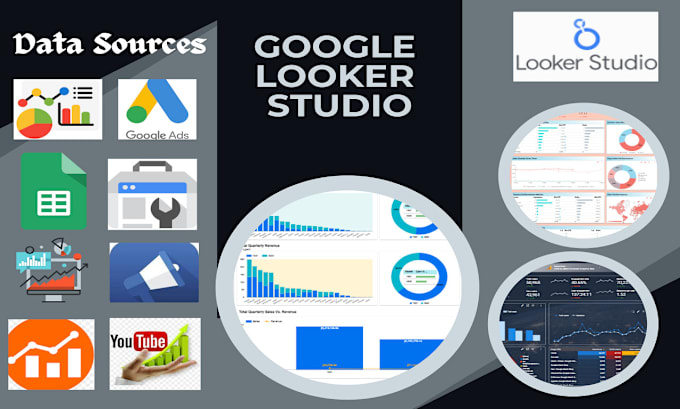 Bestseller - craft dynamic looker and google data studio dashboards