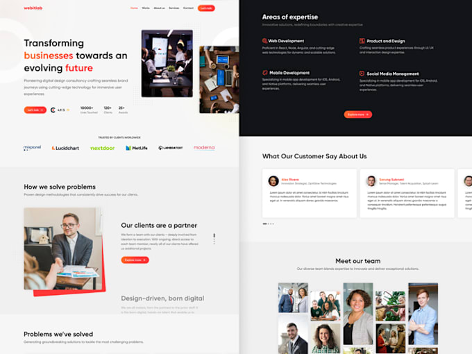 Gig Preview - Design awesome landing page in figma in just 24 hours