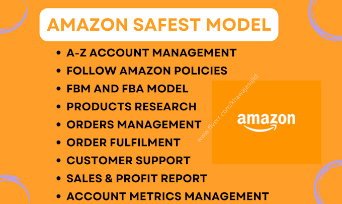 Gig Preview - Provide safe fbm amazon dropshipping , amazon store management