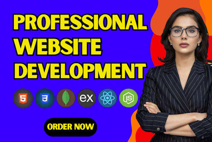 Gig Preview - Do website development, build custom website design as full stack web developer