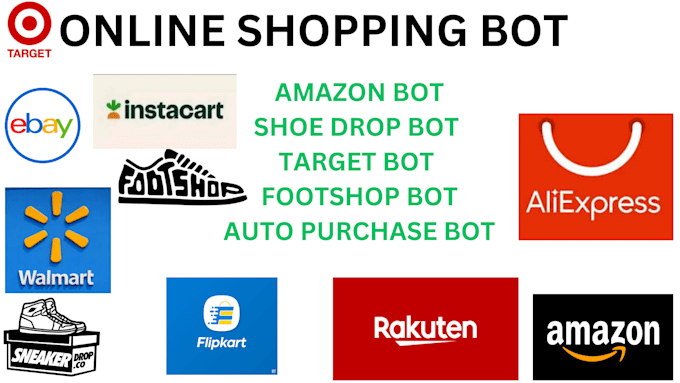 Bestseller - make best amazon bot, ebay bot, auto purchase bot, footshop bot, target bot,